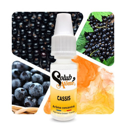 Cassis - Arôme concentré e-Iiquide - Solubarome Pro