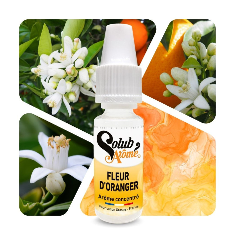 Fleur d'oranger - Arôme concentré e-liquide - Solubarome Pro