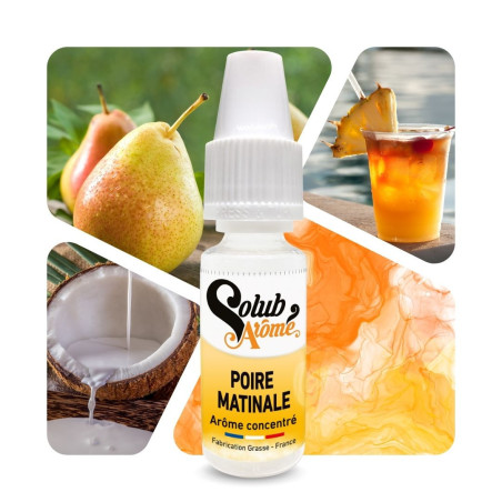 Poire matinale - Arôme concentré e-Iiquide - Solubarome Pro
