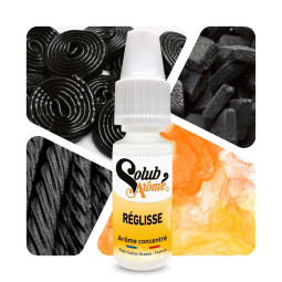 Réglisse - Arôme concentré e-Iiquide - Solubarome Pro
