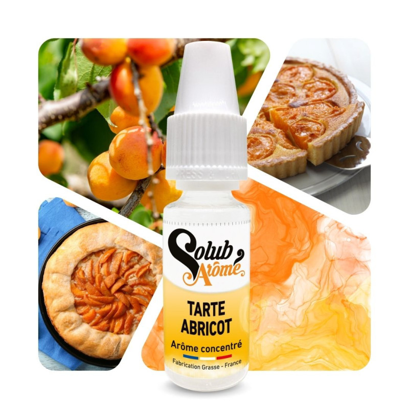 Tarte abricot - Arôme concentré e-liquide - Solubarome Pro