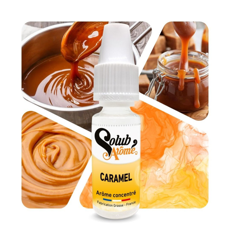 Caramel - Arôme concentré e-liquide - Solubarome Pro