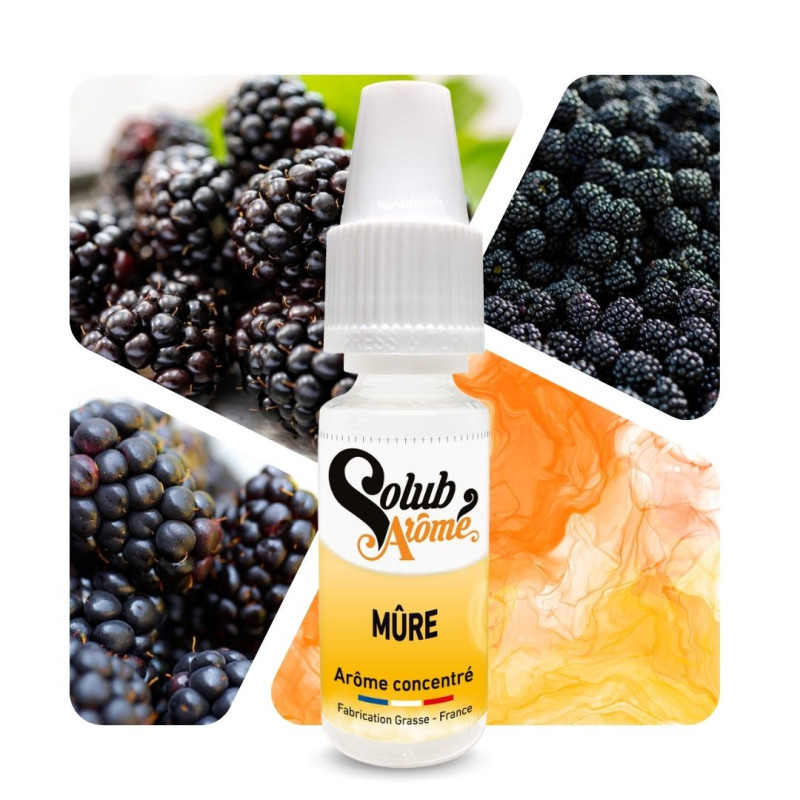 Mûre - Arôme concentré e-Iiquide - Solubarome Pro