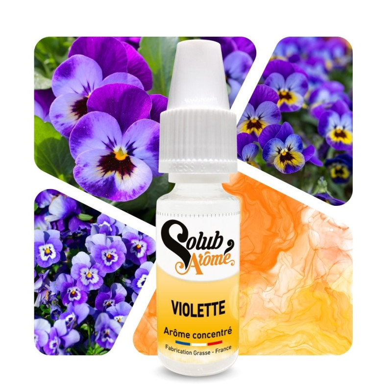 Violette - Arôme concentré e-Iiquide - Solubarome Pro