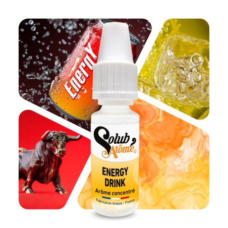 Energy drink - Arôme concentré e-Iiquide - Solubarome Pro