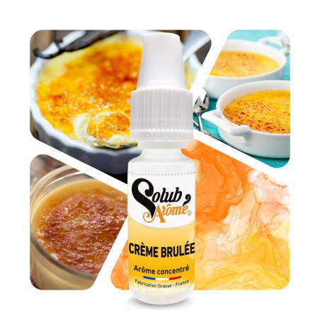 Crème brûlée - Arôme concentré e-Iiquide - Solubarome Pro