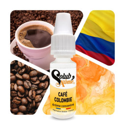 Café Colombie - Arôme concentré e-Iiquide -Solubarome Pro