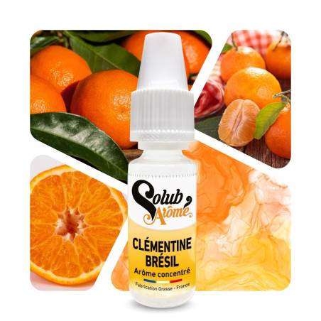 Clémentine Brésil - Arôme concentré e-Iiquide - Solubarome Pro