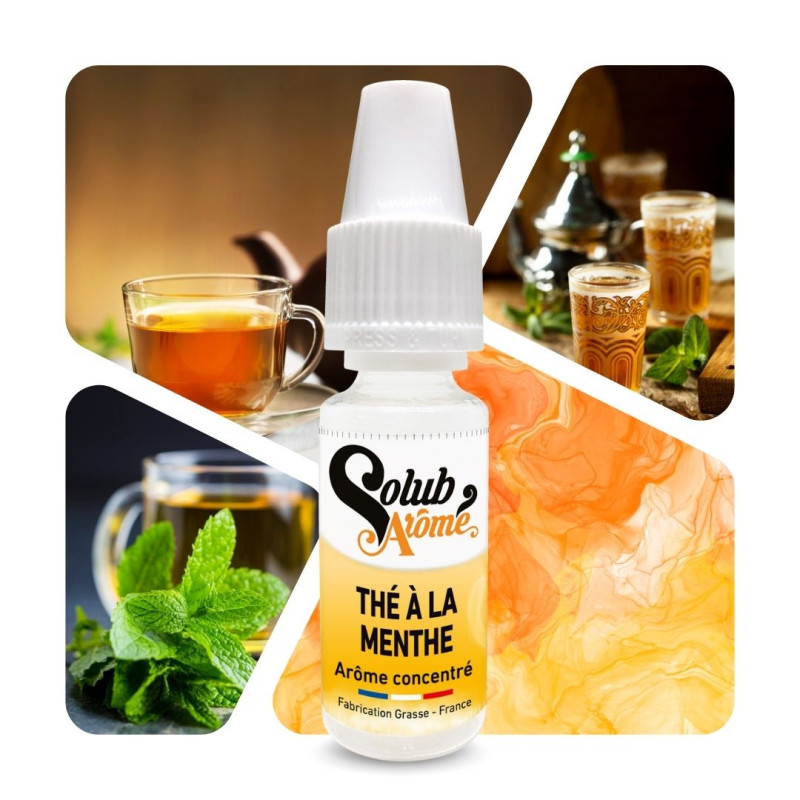 Thé à la menthe - Arôme concentré e-Iiquide - Solubarome Pro