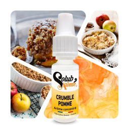 Crumble pomme - Arôme concentré e-Iiquide - Solubarome Pro