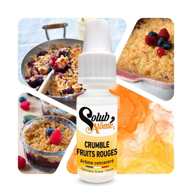 Crumble fruits rouges - Arôme concentré e-Iiquide Pro
