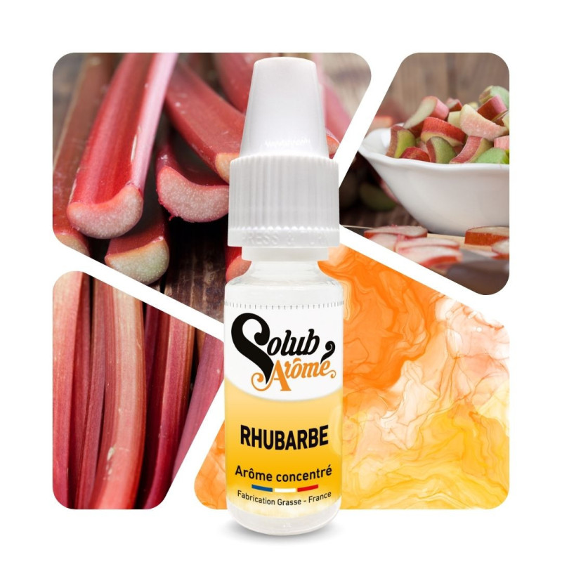 Rhubarbe - Arôme concentré e-Iiquide - Solubarome Pro