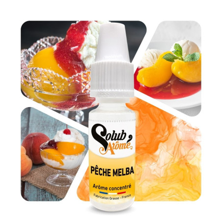 Pêche melba - Arôme concentré e-Iiquide - Solubarome Pro