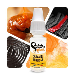 Caramel réglisse - Arôme concentré e-Iiquide - Solubarome Pro