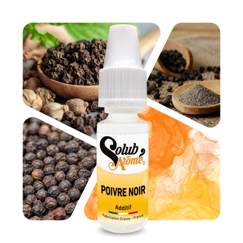 Poivre Noir - Additif e-liquide - Solubarome Pro
