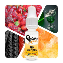 Red succubus - Arôme concentré e-liquide - Solubarome Pro