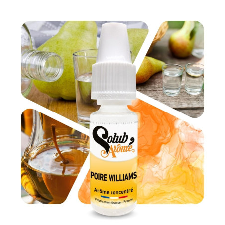 Poire Williams - Arôme concentré eIiquide - Solubarome Pro
