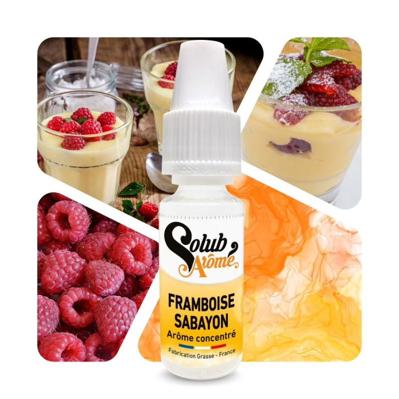 Framboise sabayon - Arôme concentré e-Iiquide - Solubarome Pro