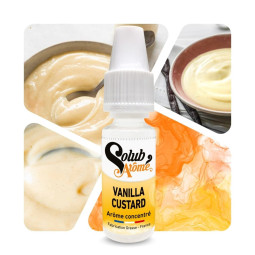 Vanilla custard - Arôme concentré e-Iiquide - Solubarome Pro