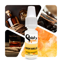 Rhum vanille - Arôme concentré e-Iiquide