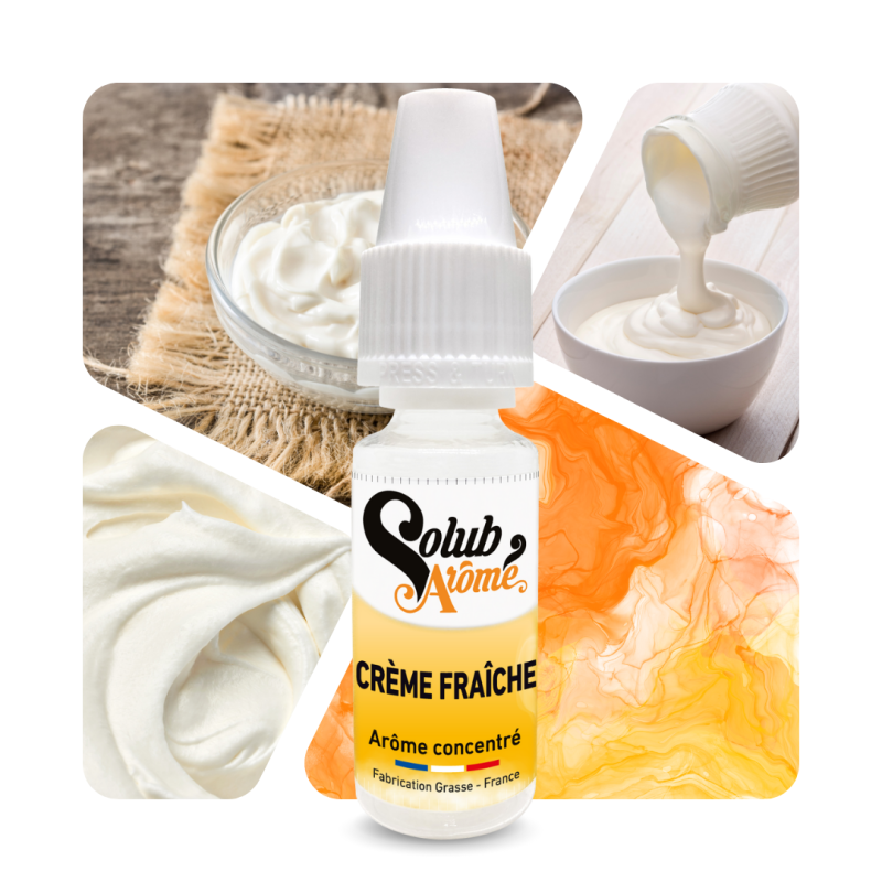 Arôme e-liquide - Crème fraîche