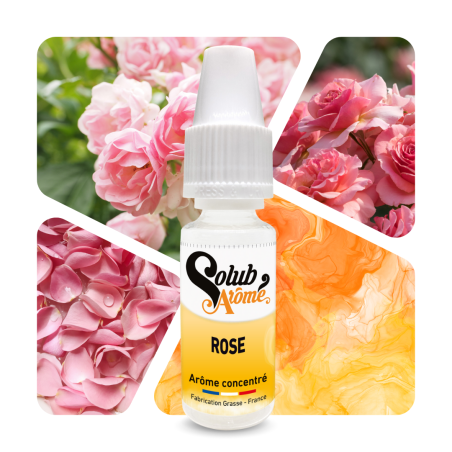 Rose - Arôme concentré e-Iiquide - Solubarome Pro