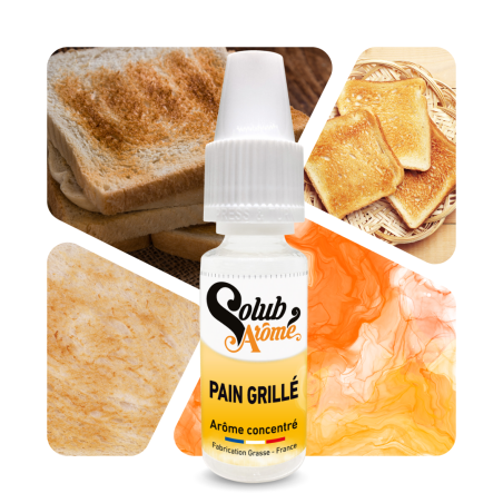 Pain grillé - Arôme concentré e-Iiquide - Solubarome Pro