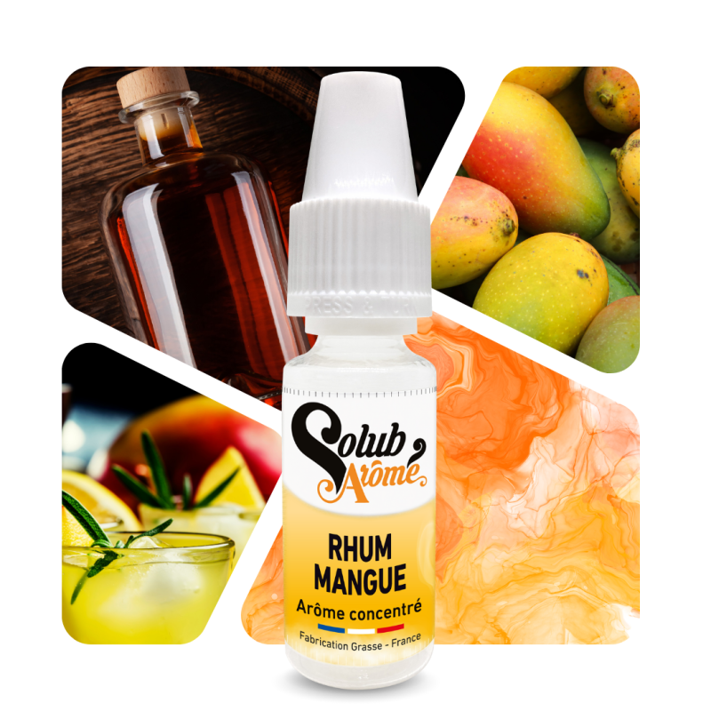 Rhum mangue - Arôme concentré e-Iiquide - Solubarome Pro