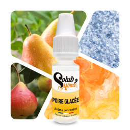 Poire glacé - Arôme concentré eIiquide - Solubarome Pro