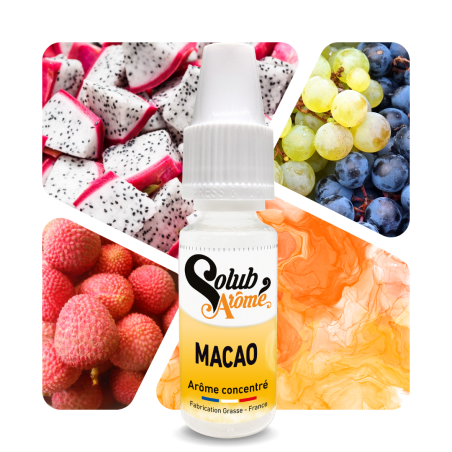Macao - Arôme concentré e-Iiquide - Solubarome Pro