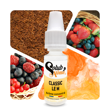 Tabac Le M - Arôme concentré e-liquide - Solubarome Pro