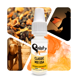 Tabac Mix USA - Arôme concentré e-Iiquide - Solubarome Pro