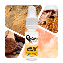Tabac Cacao nougatine - Arôme concentré e-Iiquide - Solubarome