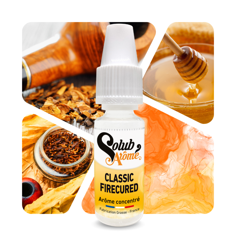 Tabac Firecured V2 - Arôme concentré e-Iiquide - Solubarome Pro