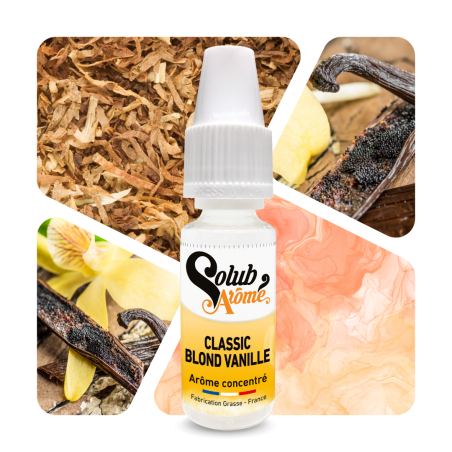 Tabac Blond vanille - Arôme concentré e-Iiquide - Solubarome Pro